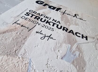 Płyty strukturalne z tynkiem + grafika