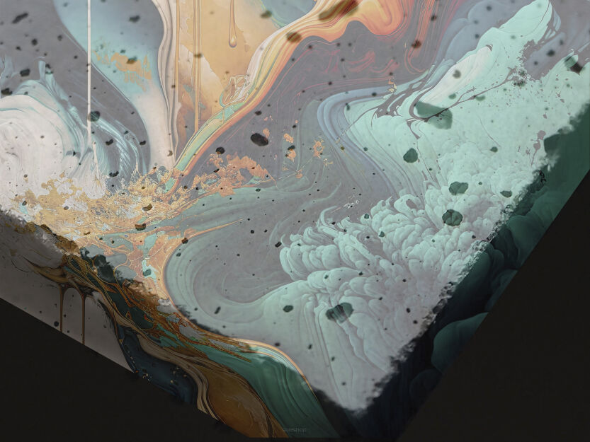 Płyta betonowa z grafiką 60cm x 120 cm